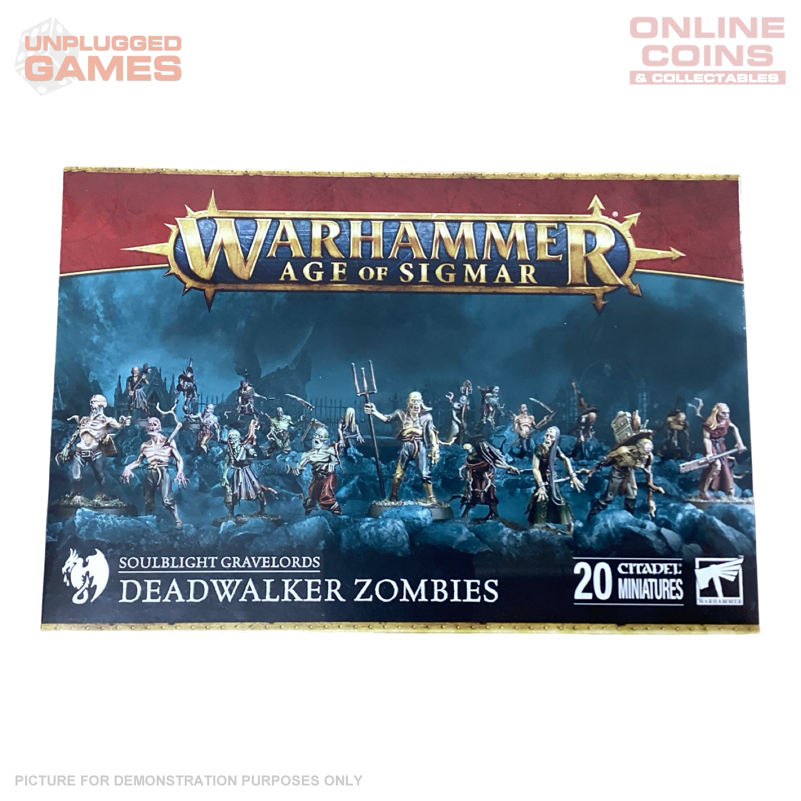 Warhammer Age of Sigmar - Soulblight Gravelords Deadwalker Zombies